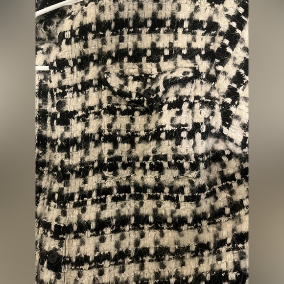 Anine Bing Sloan Tweed Shirt Jacket - Picture 11 of 13